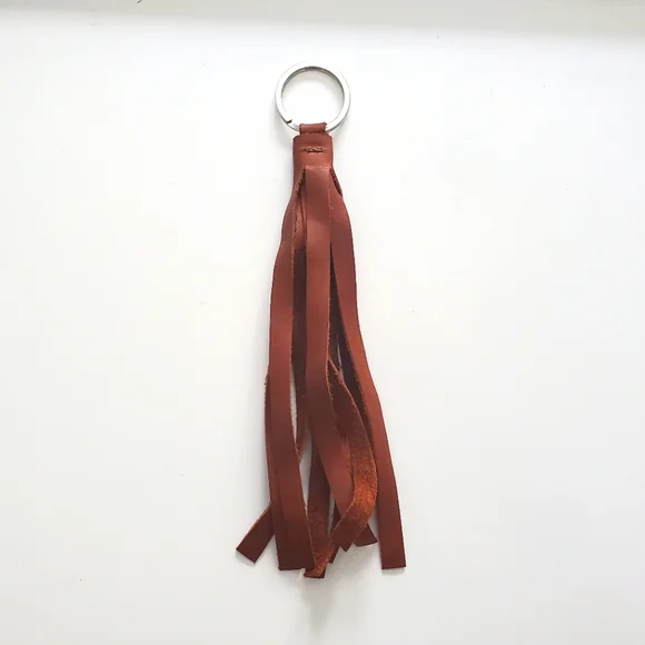 Handmade Leather Key Chain - Picture 1 of 2